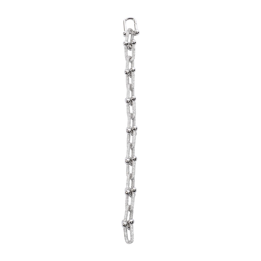 A large set, gold plated and studded with zirconium