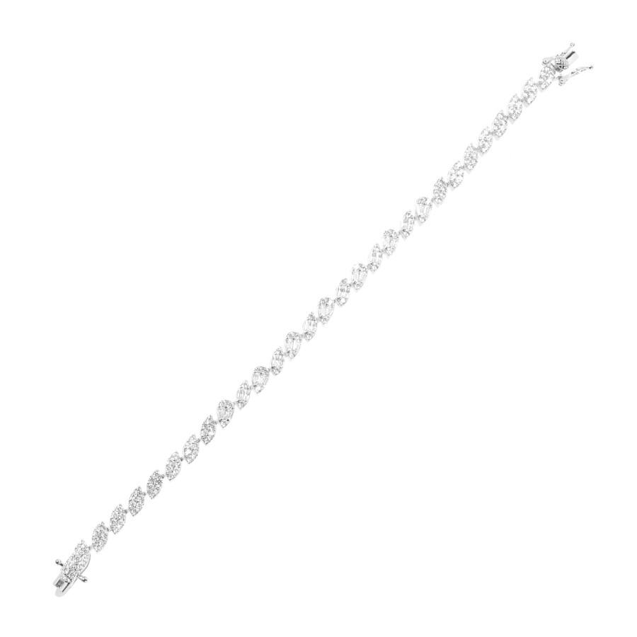 Big set gold-plated studded with zircon stones